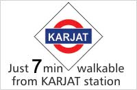 7 mins from Karjat Station
